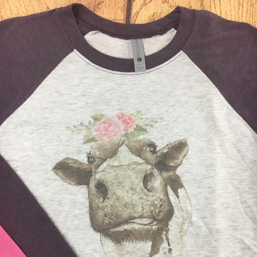 New Next Level 3/4 Sleeves Raglan - Unisex
